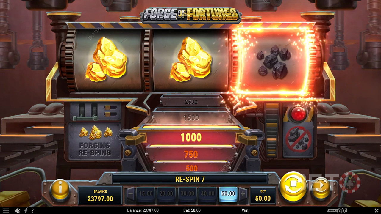 รีวิว Forge of Fortunes โดย BETO Slots