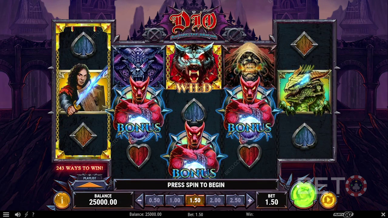 รีวิว Dio Killing The Dragon โดย BETO Slots