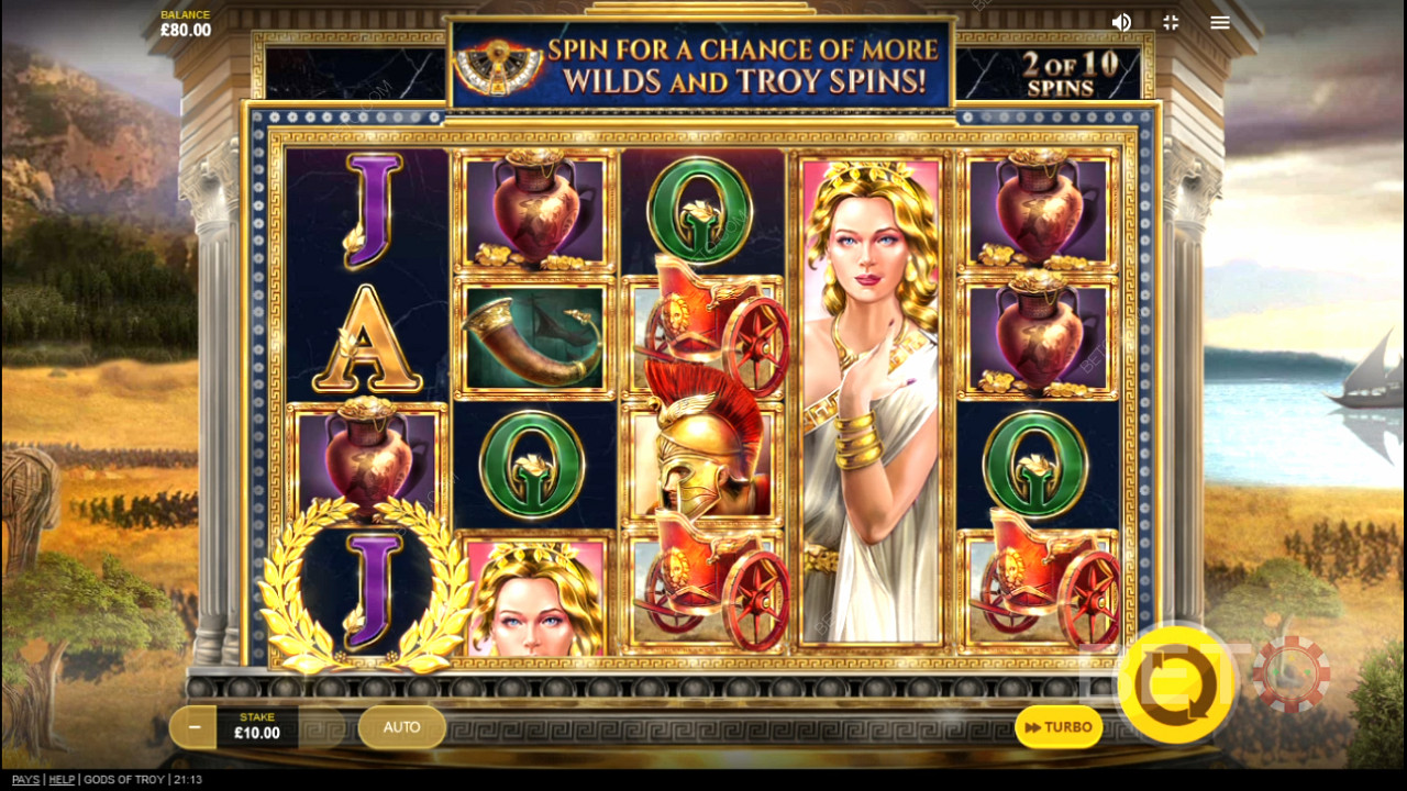 Gods of Troy เล่นฟรี