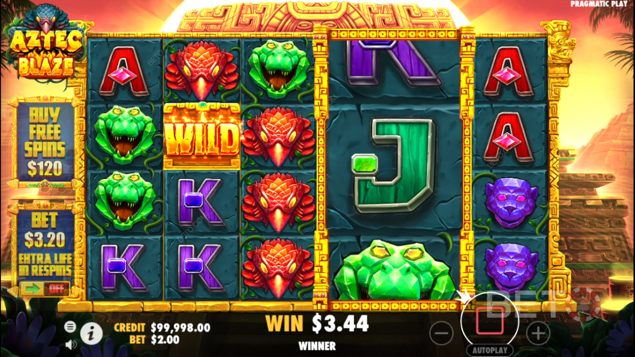 วิธีเล่น Aztec Blaze ของ Pragmatic Play