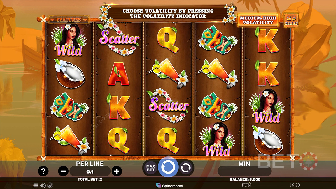 รีวิว Hawaiian Bliss โดย BETO Slots