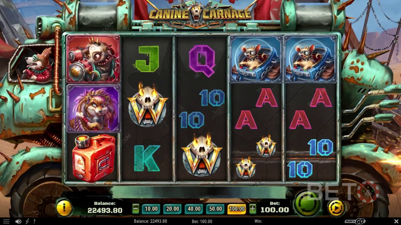 รีวิว Canine Carnage โดย BETO Slots