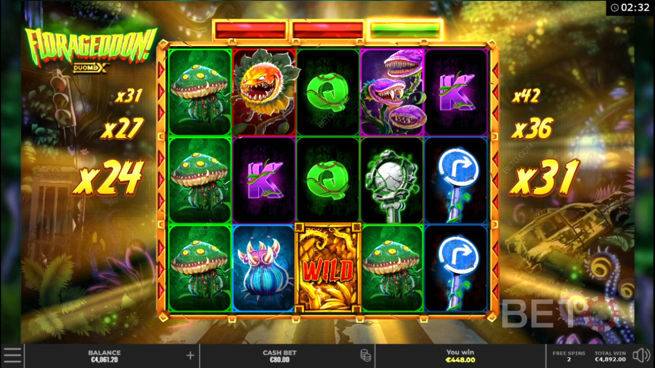 Florageddon! รีวิวโดย BETO Slots