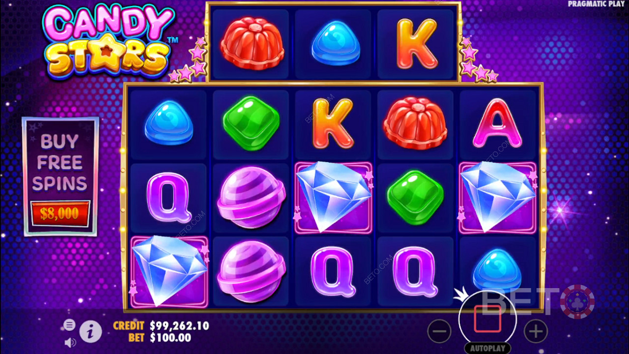 Candy Stars เล่นฟรี