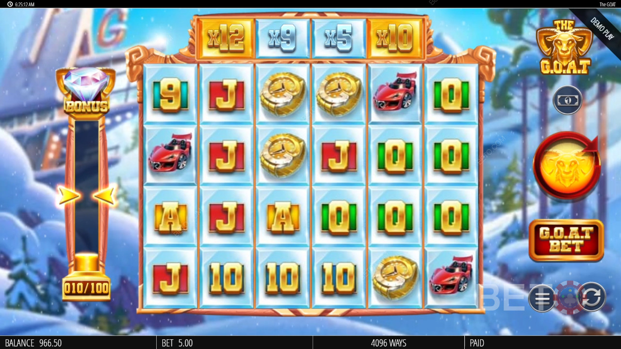 รีวิว The GOAT โดย BETO Slots