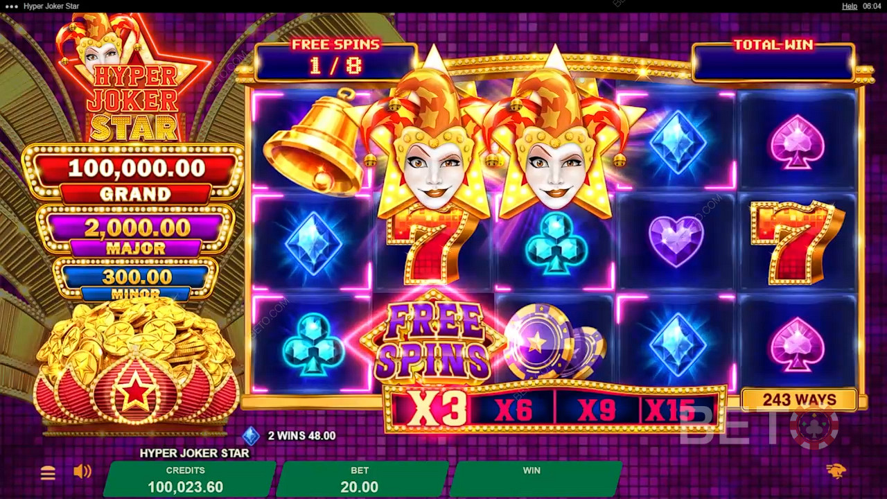 Hyper Joker Star เล่นฟรี