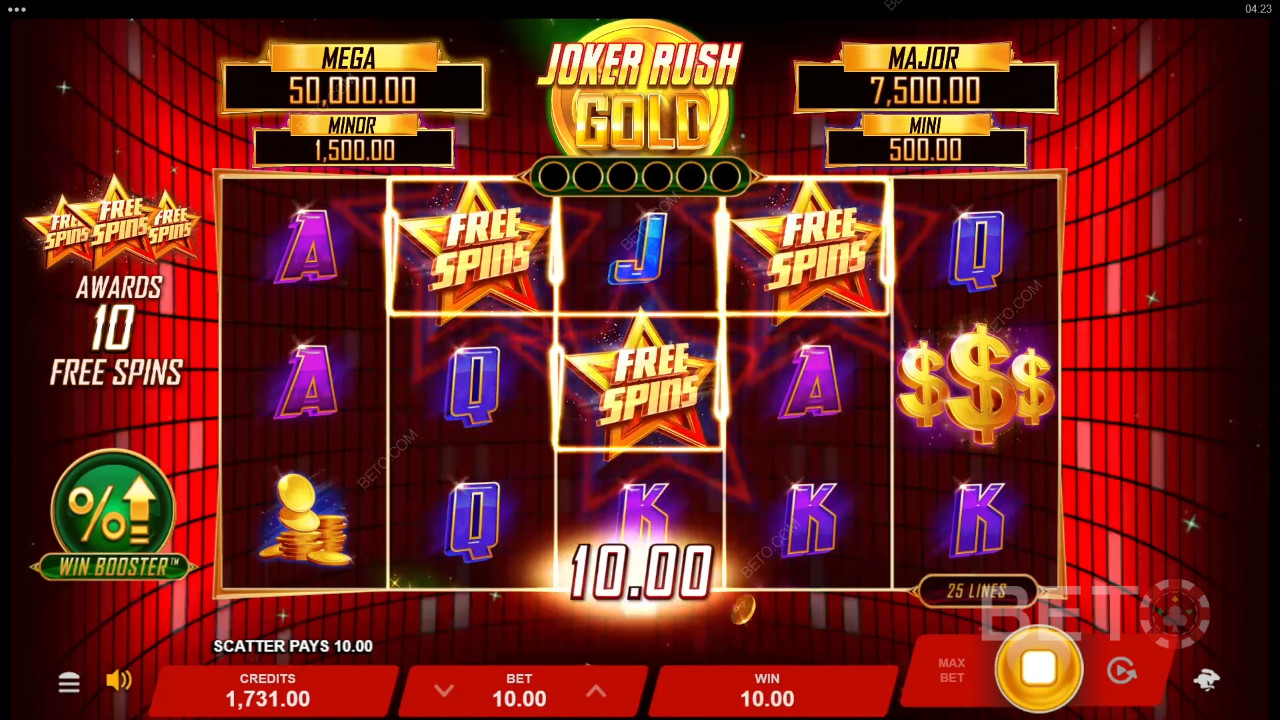 รีวิว Joker Rush Gold จาก BETO Slots