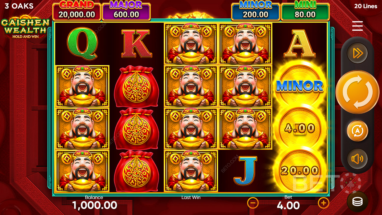 Caishen Wealth Hold and Win เล่นฟรี