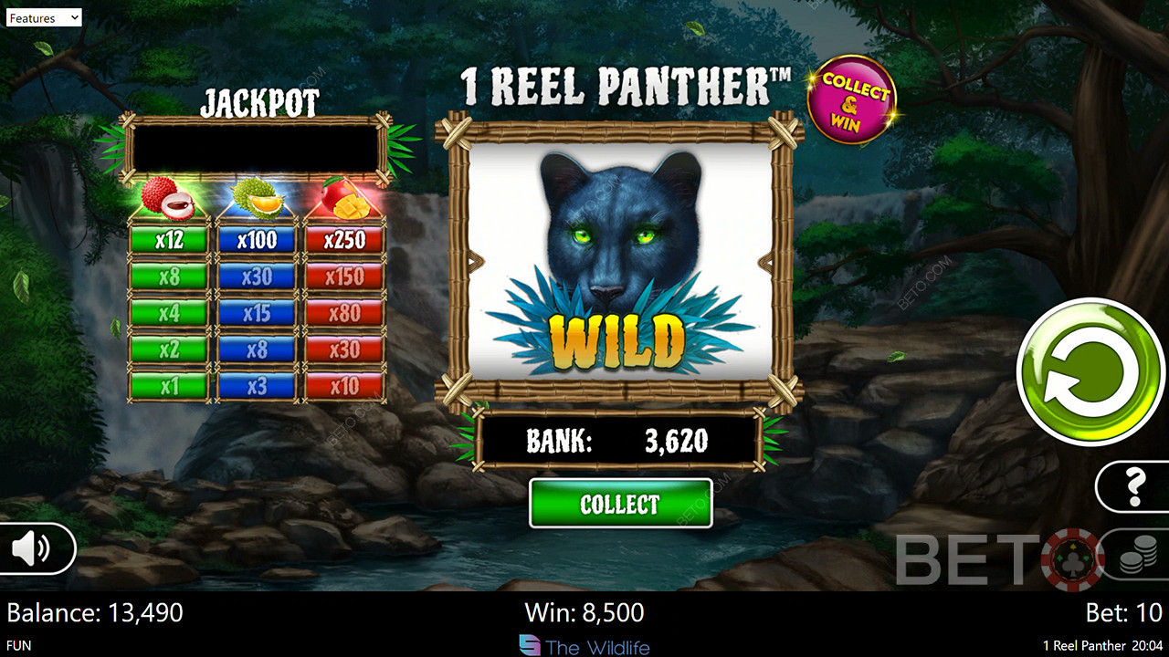 1 Reel Panther เล่นฟรี