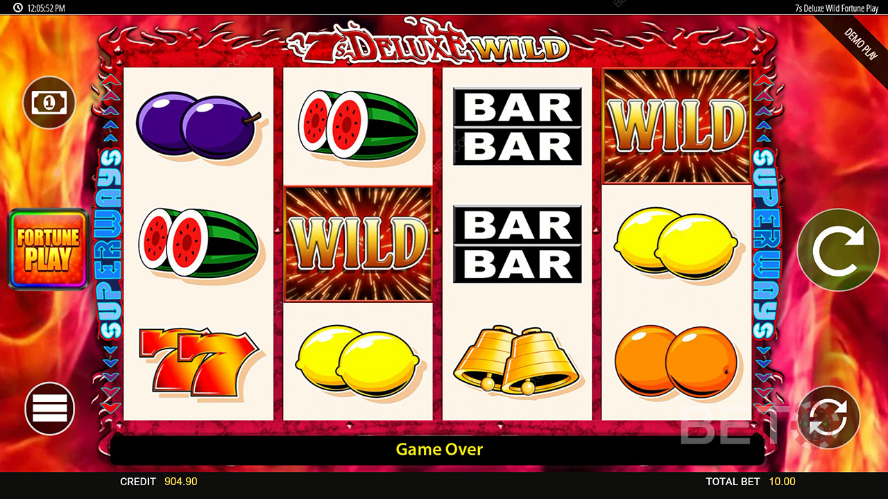 7's Deluxe Wild Fortune Play เล่นฟรี