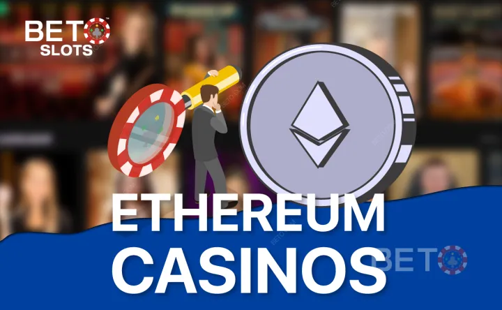 คาสิโน Ethereum (ETH) ที่ดีที่สุดพร้อมการจ่ายเงินทันที