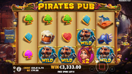 สล็อต Pirates Pub - เล่นฟรีและรีวิว (2024)