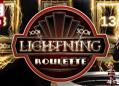 Lightning Roulette เป็นตัวอย่างที่ยอดเยี่ยมของการใช้กลยุทธ์รูเล็ต 24+8