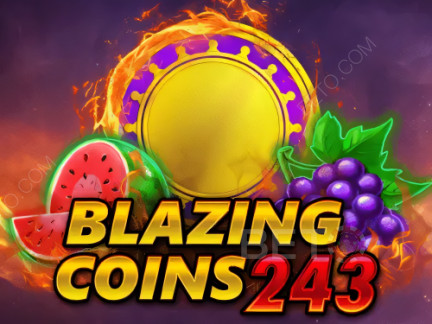 Blazing Coins 243 เดโม