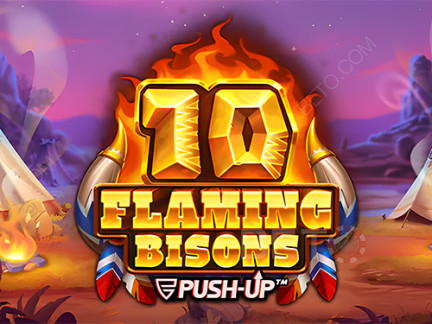 10 Flaming Bisons เดโม