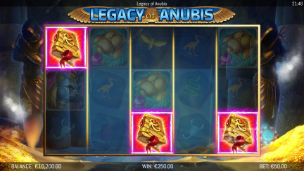 สล็อต Legacy of Anubis - เล่นฟรีและรีวิว (2025)