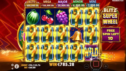 สล็อต Blitz Super Wheel - เล่นฟรีและรีวิว (2025)