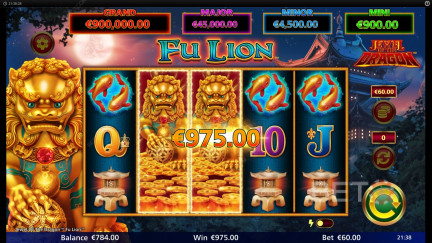 สล็อต Jewel of the Dragon Fu Lion - เล่นฟรีและรีวิว (2025)
