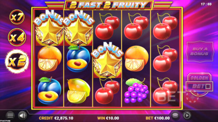 สล็อต 2 Fast 2 Fruity - เล่นฟรีและรีวิว (2025)