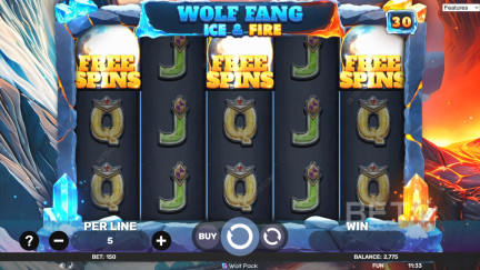 สล็อต Wolf Fang - Ice & Fire - เล่นฟรีและรีวิว (2025)
