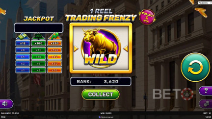 สล็อต 1 Reel - Trading Frenzy - เล่นฟรีและรีวิว (2025)