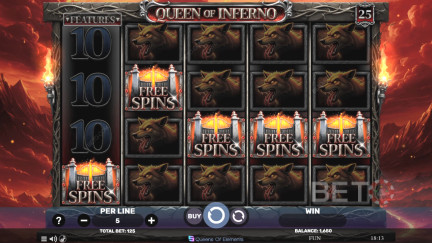 สล็อต Queen of Inferno - เล่นฟรีและรีวิว (2025)