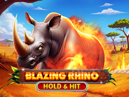 Blazing Rhino Hold & Hit เดโม