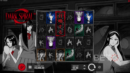 สล็อต Dark Spiral - เล่นฟรีและรีวิว (2026)