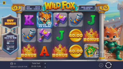 สล็อต Wild Fox - เล่นฟรีและรีวิว (2026)